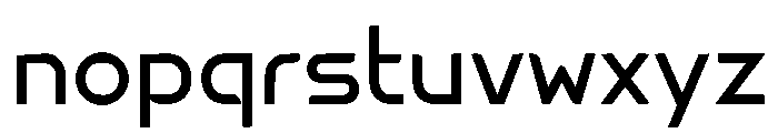 KRYVEX Font LOWERCASE