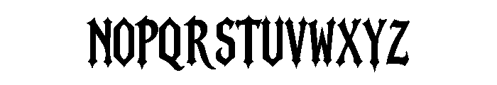 KRYVON Font UPPERCASE