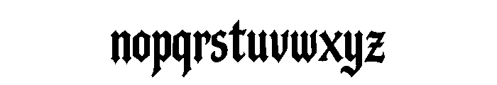 KRYVON Font LOWERCASE