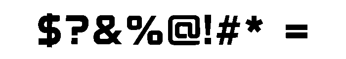 KRYVORA Font OTHER CHARS