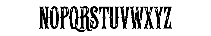 KRYVORNE Font UPPERCASE