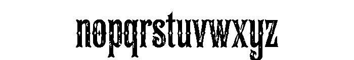 KRYVORNE Font LOWERCASE