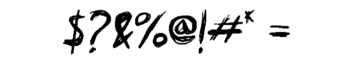 Kramszet Regular Font OTHER CHARS