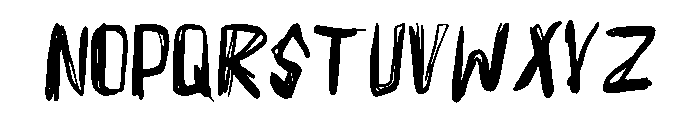 Kramszet Regular Font LOWERCASE