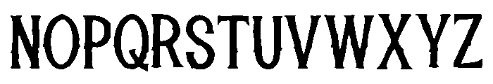 Kraper Regular Font UPPERCASE