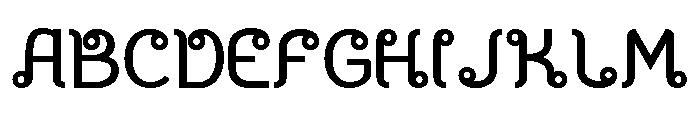 Krathong Regular Font UPPERCASE