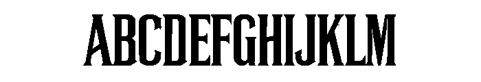 Kravelle Font UPPERCASE