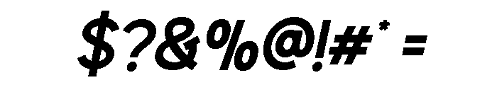 Kravely Italic Font OTHER CHARS