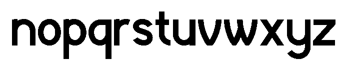 Kravely Regular Font LOWERCASE
