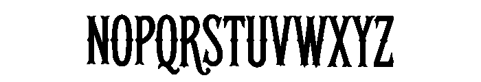 Kravelyn Font UPPERCASE