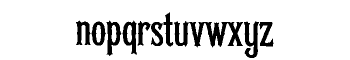 Kravelyn Font LOWERCASE