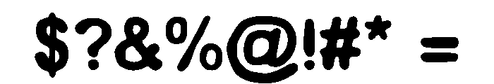 Kravent Font OTHER CHARS