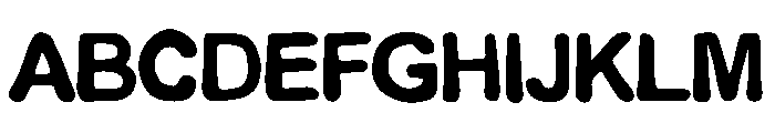 Kravent Font UPPERCASE