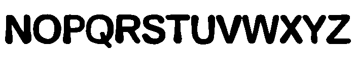Kravent Font UPPERCASE
