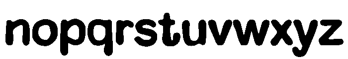 Kravent Font LOWERCASE