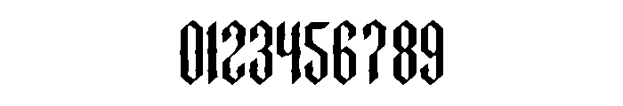 Kraventh Font OTHER CHARS