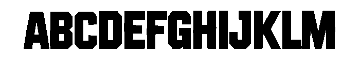 Kravorn Font UPPERCASE