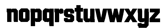 Kravorn Font LOWERCASE