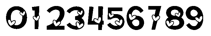 Kresly Lovers Regular Font OTHER CHARS