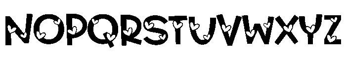 Kresly Lovers Regular Font LOWERCASE