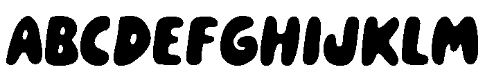 Krispo Font UPPERCASE