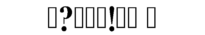 Kristen Regular Font OTHER CHARS