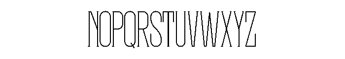 Krogad Font UPPERCASE