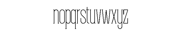 Krogad Font LOWERCASE