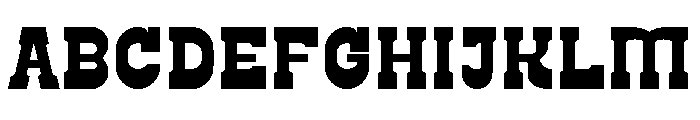 Kroned Font UPPERCASE