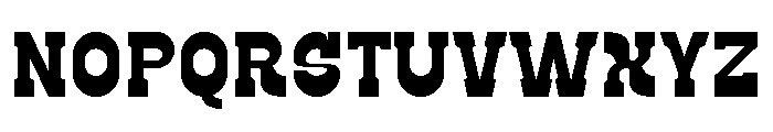 Kroned Font LOWERCASE