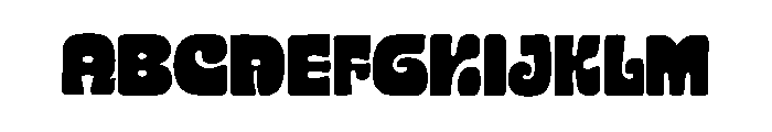 Kroovy Font UPPERCASE