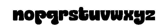 Kroovy Font LOWERCASE