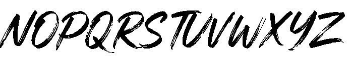 Krovent Rush Regular Font UPPERCASE