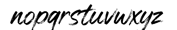 Krovent Rush Regular Font LOWERCASE