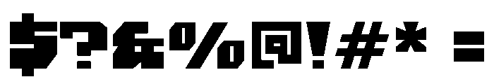 Krugerz Regular Font OTHER CHARS