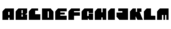 Krugerz Regular Font UPPERCASE