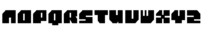 Krugerz Regular Font UPPERCASE