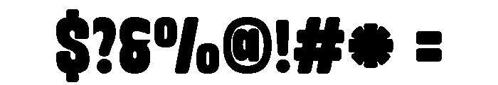 Krumix Regular Font OTHER CHARS