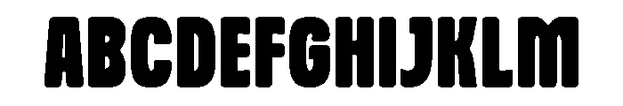 Krumix Regular Font UPPERCASE