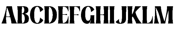 Krushnah-Regular Font UPPERCASE