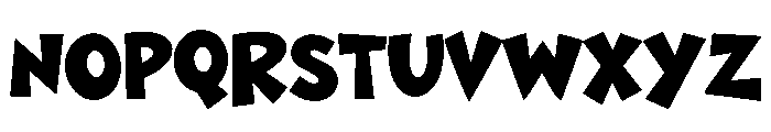 Kruzic Font UPPERCASE