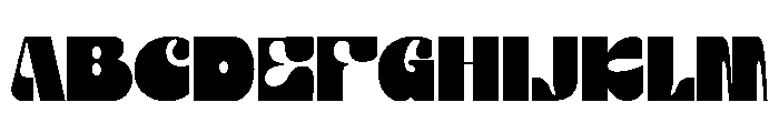 Krymeca Font UPPERCASE