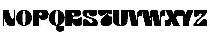 Krymeca Font UPPERCASE
