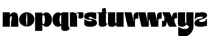 Krymeca Font LOWERCASE