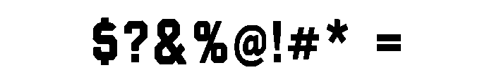Kryntor Font OTHER CHARS