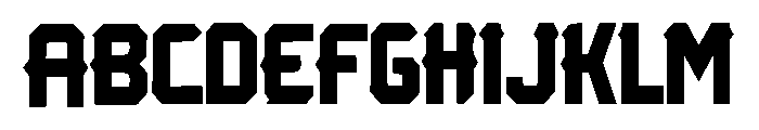 Kryntor Font UPPERCASE