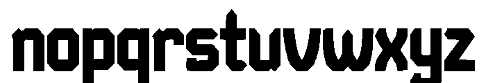 Kryntor Font LOWERCASE