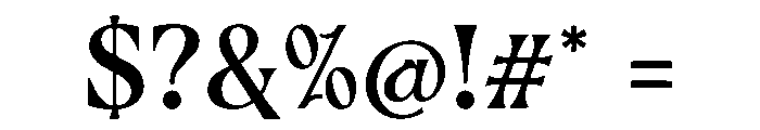 Kryptrix Font OTHER CHARS