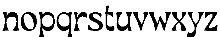 Kryptrix Font LOWERCASE