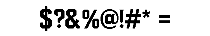 Kryvorn Font OTHER CHARS